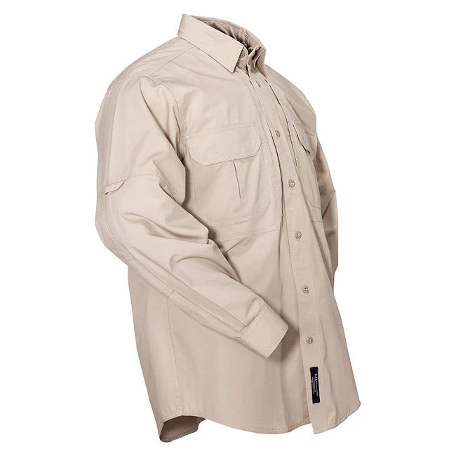 5.11 Tactical Long Sleeve Shirt - Khaki 3 5.11 Tactical Long Sleeve Shirt - Khaki - Image 3