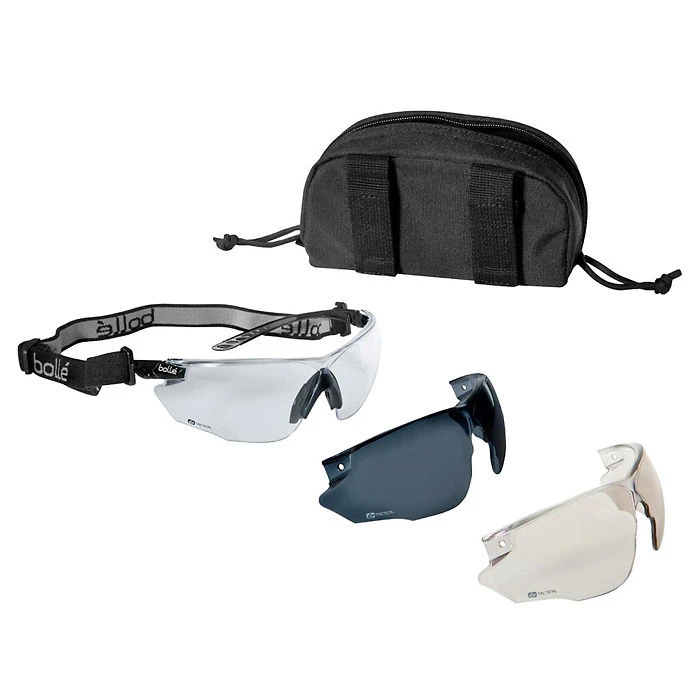 Bolle Combat Ballistic Spectacles Kit - Black 1 Bolle Combat Ballistic Spectacles Kit - Black