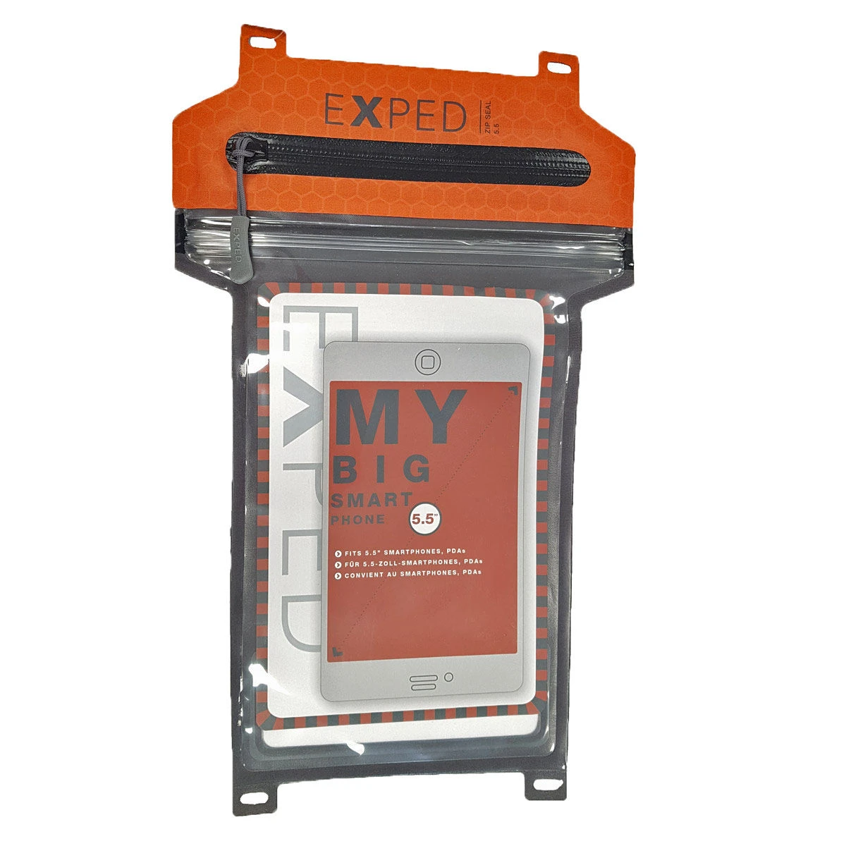 Exped Zip Seal Waterproof 5.5 Inch Phone And Map Case 1 Exped Zip Seal Waterproof 5.5 Inch Phone And Map Case