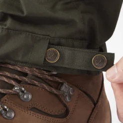 Fjallraven Keb Trousers - Deep Forest/Laurel Green 8 Fjallraven Keb Trousers - Deep Forest/Laurel Green -Outdoor Equipment Sales Shop Fjallraven Keb Leg Detail