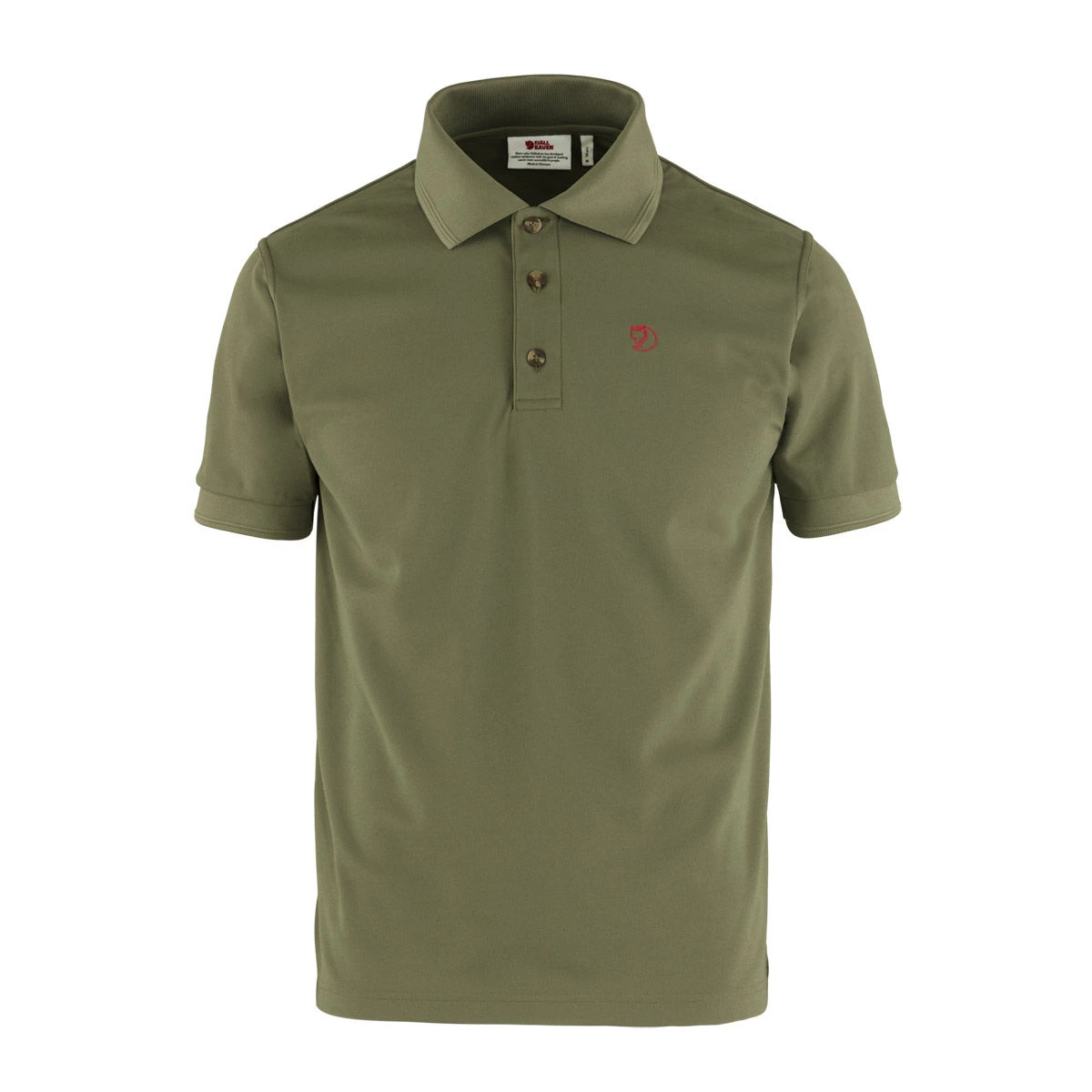 Fjallraven Crowley Pique Shirt - Light Olive 1 Fjallraven Crowley Pique Shirt - Light Olive