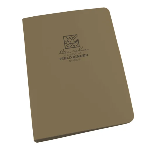 Rite In The Rain Field Ring Binder - Tan 4 Rite In The Rain Field Ring Binder - Tan -Outdoor Equipment Sales Shop RITR Field Ring Binder
