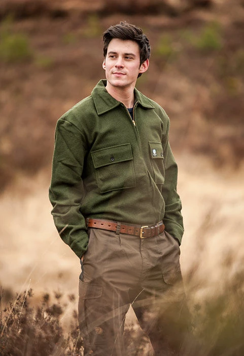 Swanndri Ranger Wool Bushshirt - Olive 1 Swanndri Ranger Wool Bushshirt - Olive