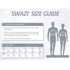 Outdoor Equipment Sales Shop -Outdoor Equipment Sales Shop Swazi Sizing Chart3