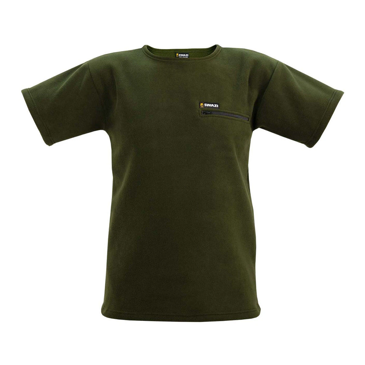 Swazi Bushman's Tee With Pocket - Olive 1 Swazi Bushman's Tee With Pocket - Olive