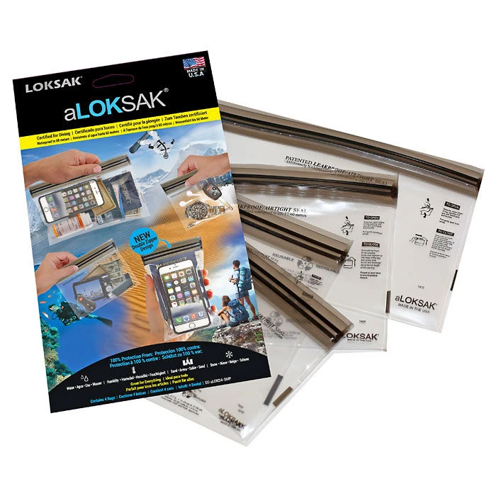 ALOKSAK Resealable Bags Multi Pack - Small 1 ALOKSAK Resealable Bags Multi Pack - Small